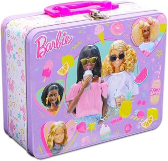 Foto 2 | Lonchera Con Rompecabezas De 48 Pzas Barbie