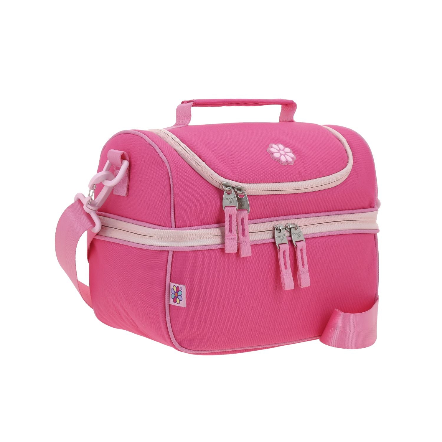 Foto 7 pulgar | Lonchera Rosa Happy Girl  Strong