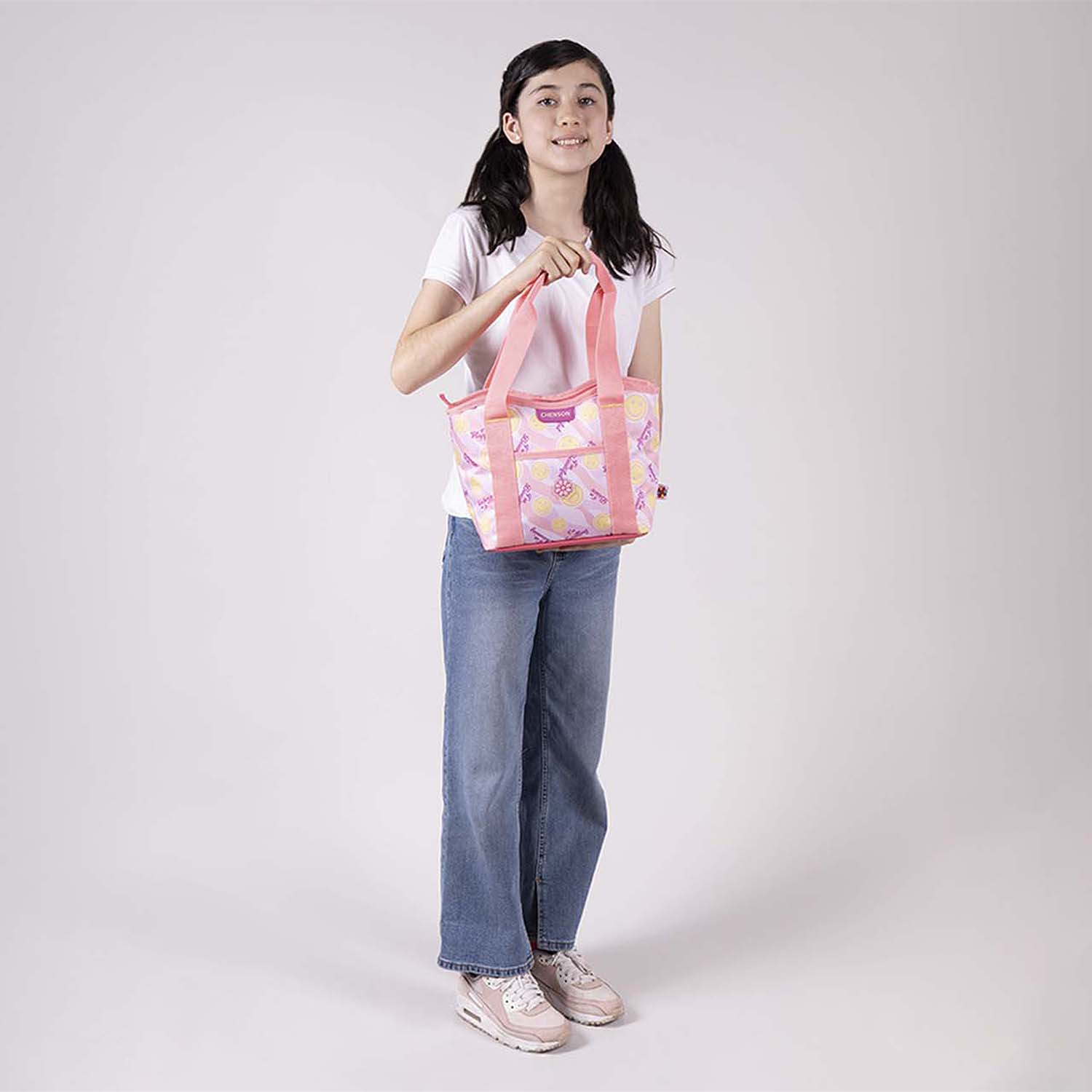 Foto 9 pulgar | Lonchera Rosa Happy Girl Chenson Smil
