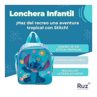 Foto 3 | Lonchera Infantil Disney Stitch 4 L