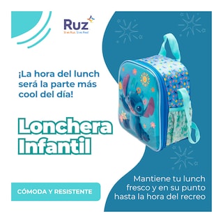 Foto 4 | Lonchera Infantil Disney Stitch 4 L