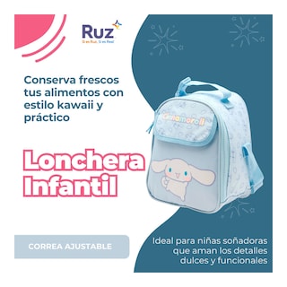 Foto 4 | Lonchera Infantil Sanrio Cinnamonroll 4 L
