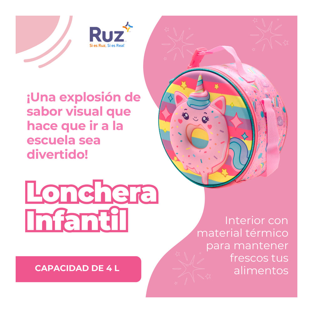 Foto 5 pulgar | Lonchera Infantil Mis Pastelitos 4 L