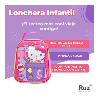 Foto 3 | Lonchera Infantil Sanrio Hello Kitty 4 L