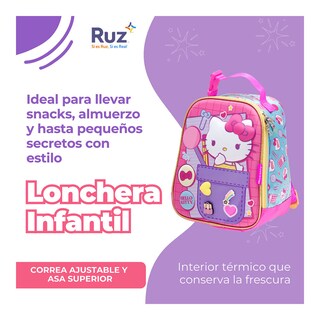 Foto 4 | Lonchera Infantil Sanrio Hello Kitty 4 L