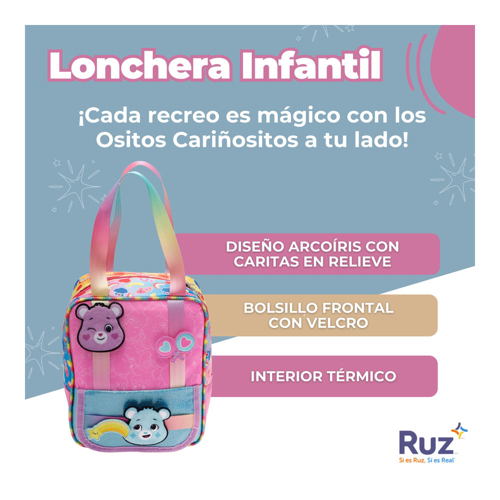Foto 4 pulgar | Lonchera Infantil Care Bears 4 L