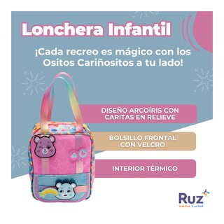 Foto 3 | Lonchera Infantil Care Bears 4 L