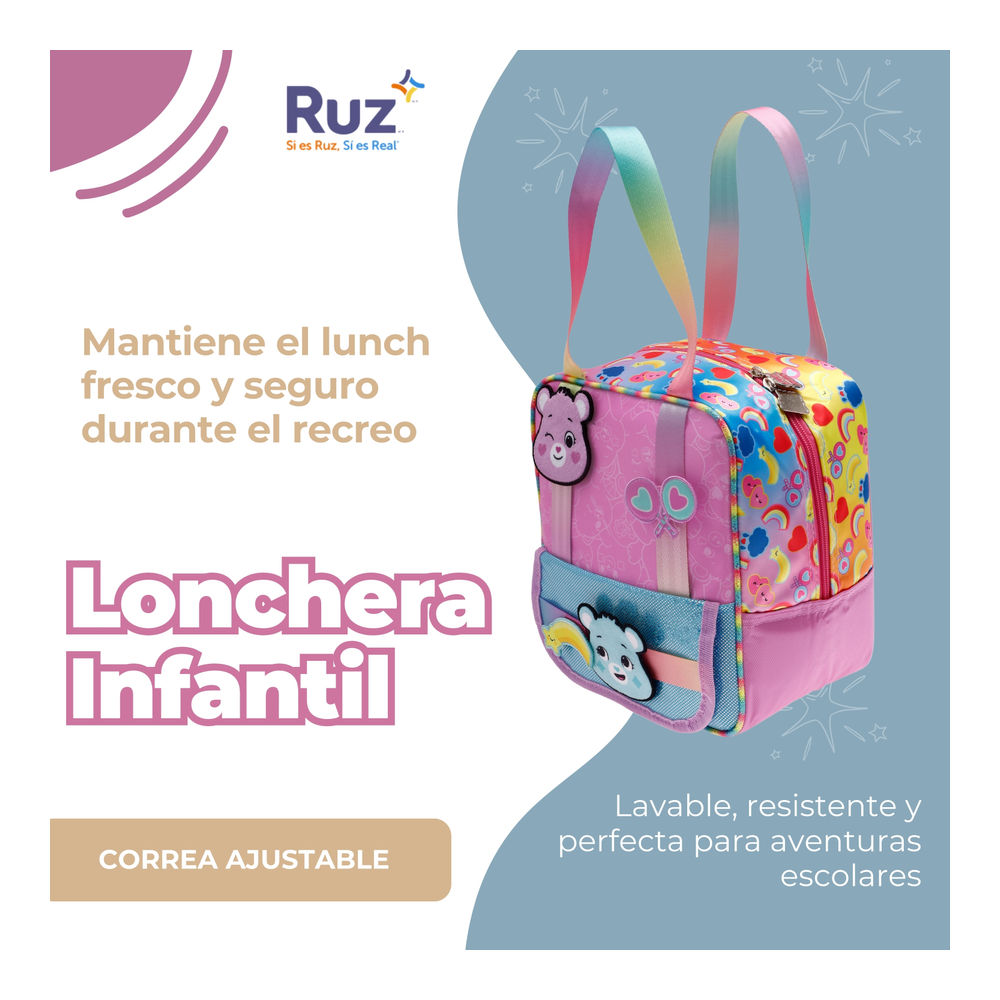 Foto 5 pulgar | Lonchera Infantil Care Bears 4 L