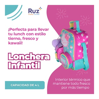 Foto 4 | Lonchera Juvenil Sanrio Hello Kitty 4 L