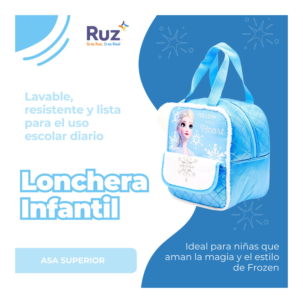 Foto 5 pulgar | Lonchera Infantil Disney Frozen 4 L