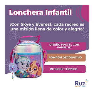 Foto 3 | Lonchera Infantil Nickelodeon Paw Patrol 4 L