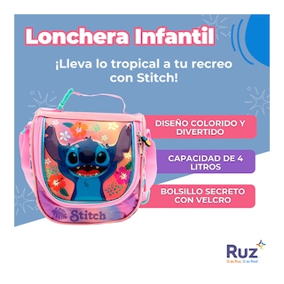 Foto 3 | Lonchera Infantil Disney Stitch 4 L