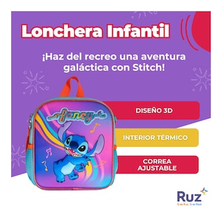 Foto 3 | Lonchera Infantil Disney Stitch 4 L
