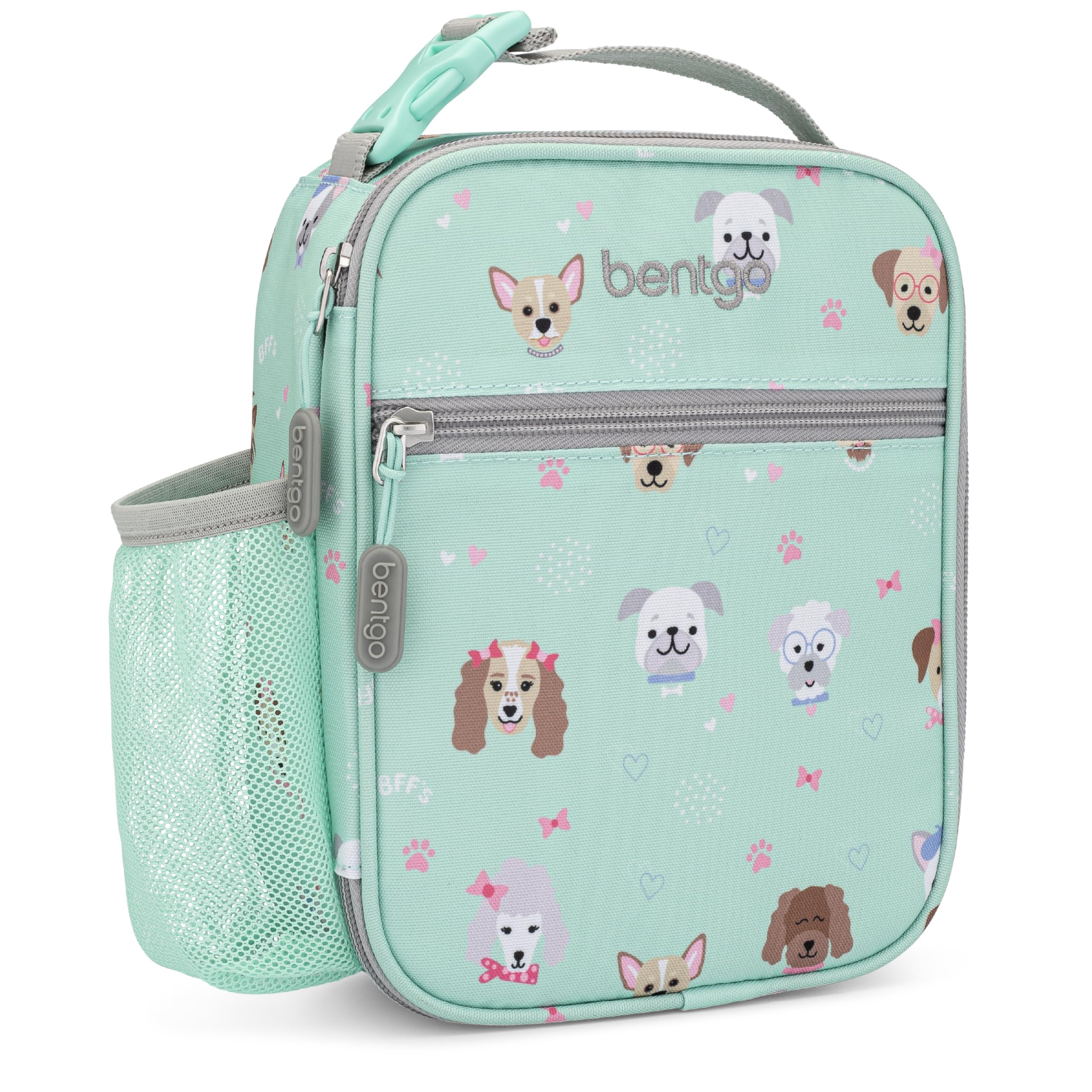 Bolsa De Almuerzo Bentgo Kids, Resistente Al Agua, Reutilizable, Para Cachorros De 3 Años O Más - Venta Internacional.