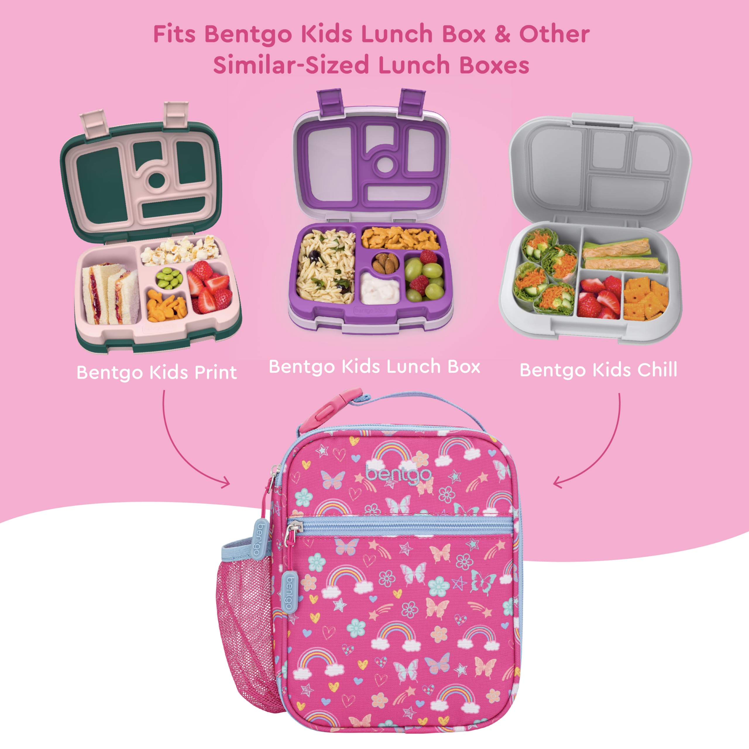Foto 6 pulgar | Bolsa De Almuerzo Bentgo Kids, Resistente Al Agua, Reutilizable, Arcoíris - Venta Internacional.