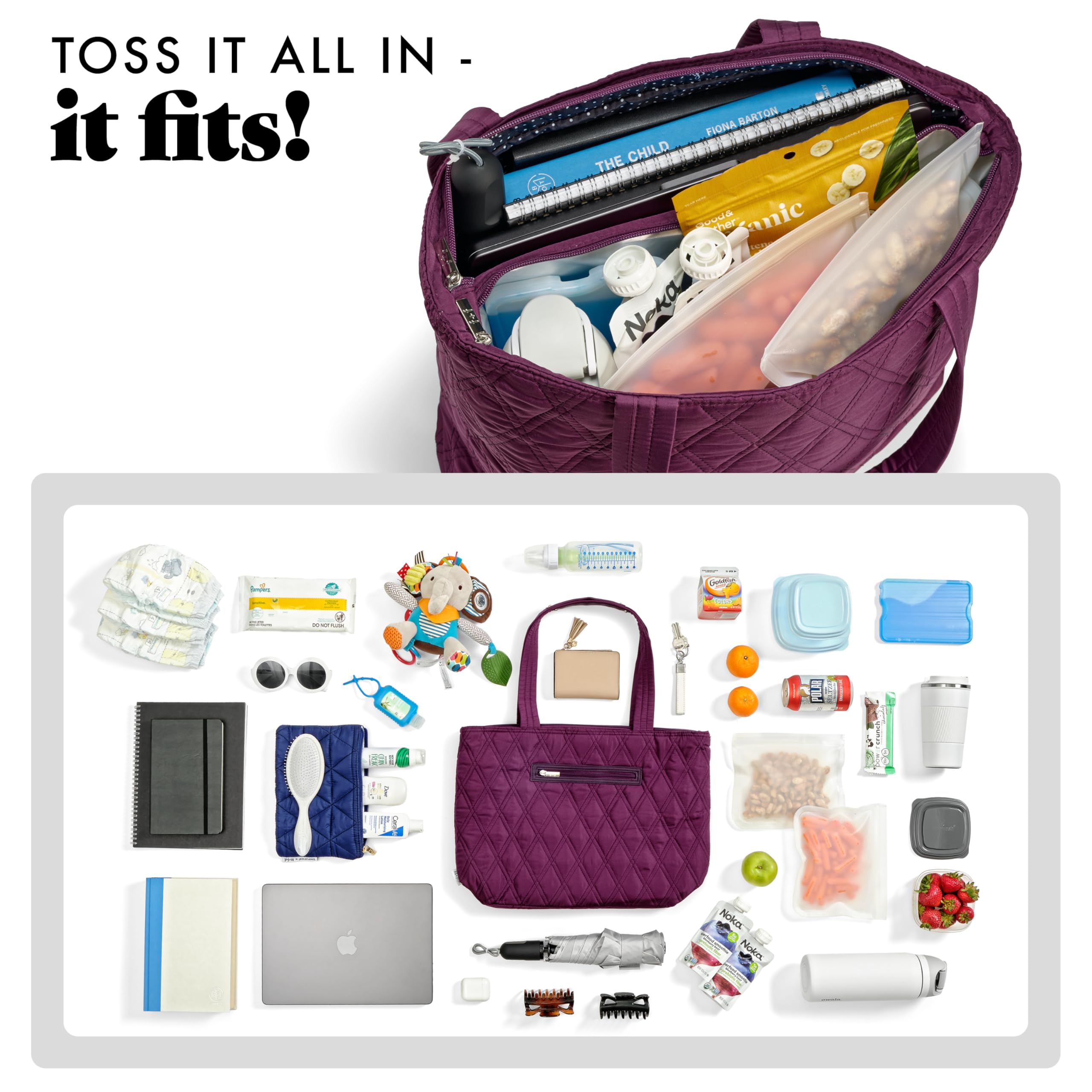 Foto 5 pulgar | Bolsa Acolchada 2 En 1 Bag Fit & Fresh Metro Para Mujer - Venta Internacional.
