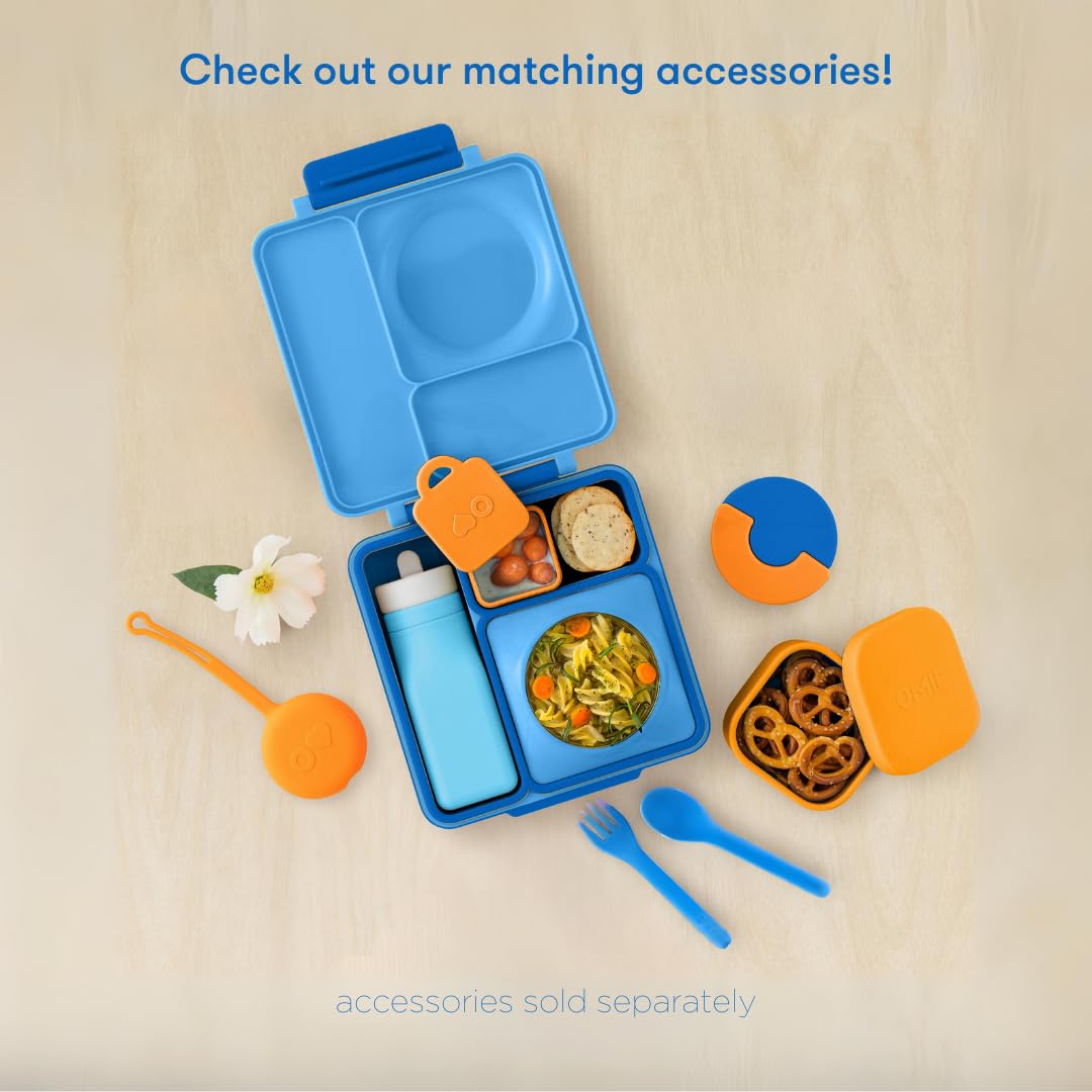 Foto 3 pulgar | Bento Box Omiebox Para Niños Con Tarro De Comida Termo A Prueba De Fugas - Venta Internacional.
