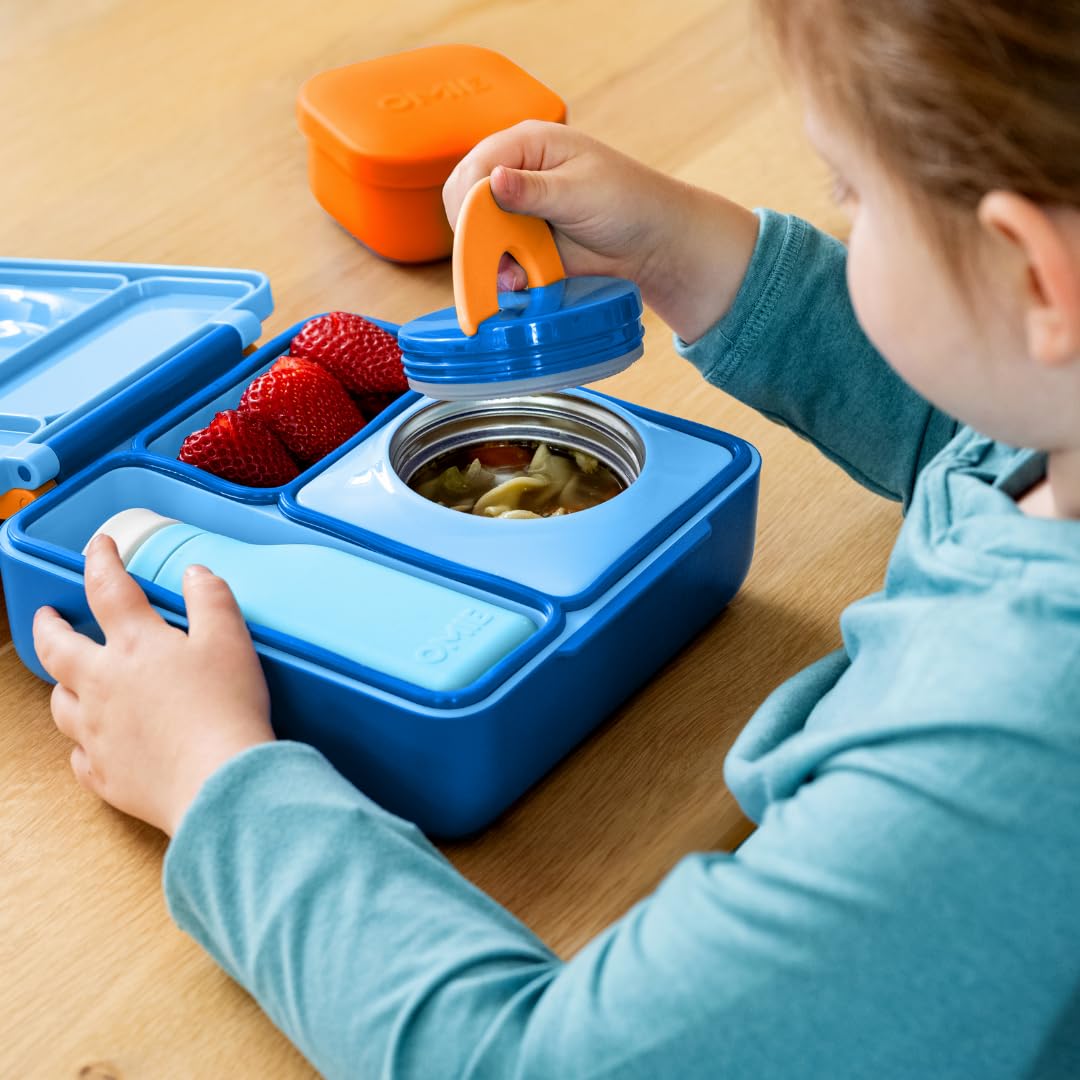 Foto 4 pulgar | Bento Box Omiebox Para Niños Con Tarro De Comida Termo A Prueba De Fugas - Venta Internacional.
