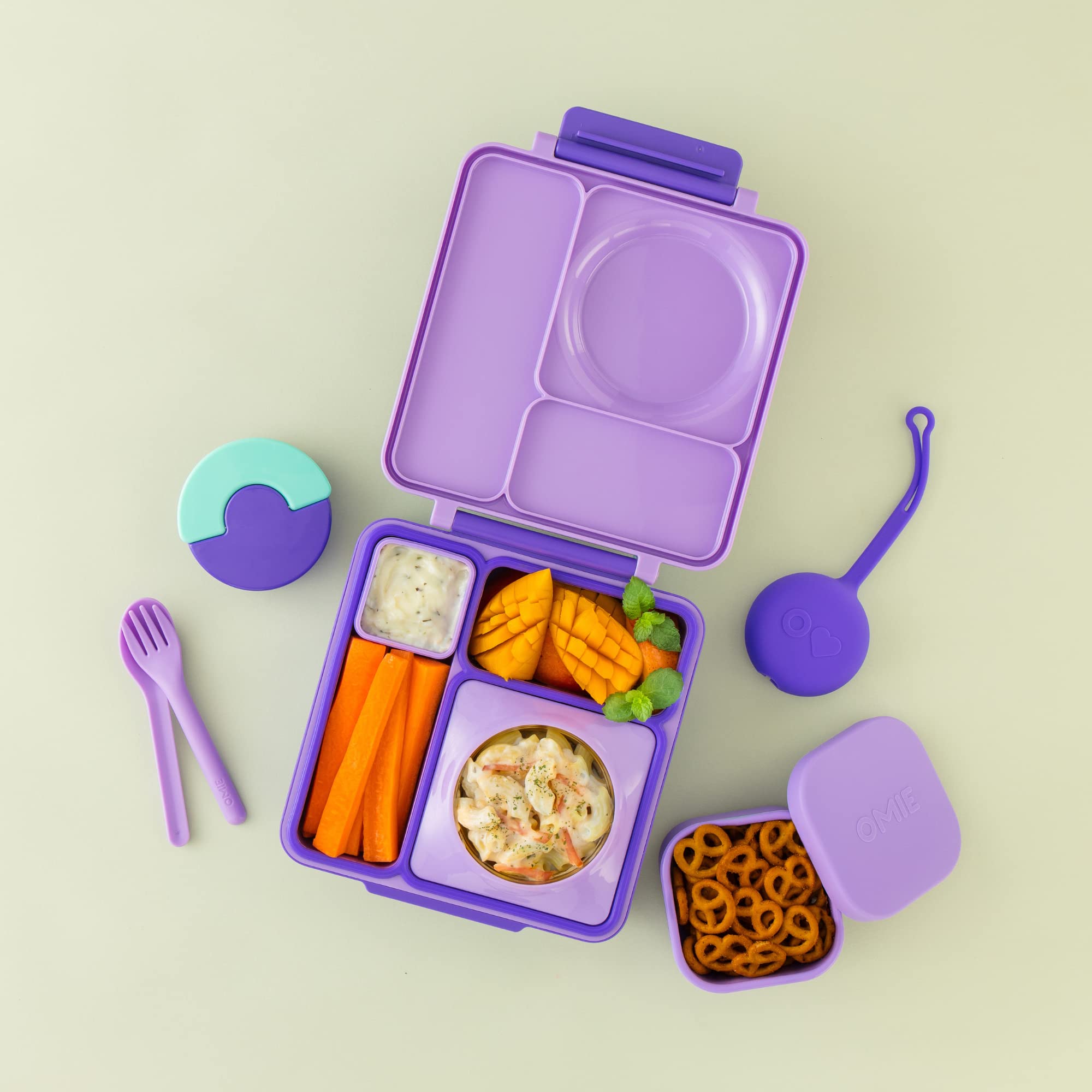 Foto 3 pulgar | Recipientes Para Aperitivos Omiebox De Silicona A Prueba De Fugas, 280 Ml, Sin Bpa - Venta Internacional.
