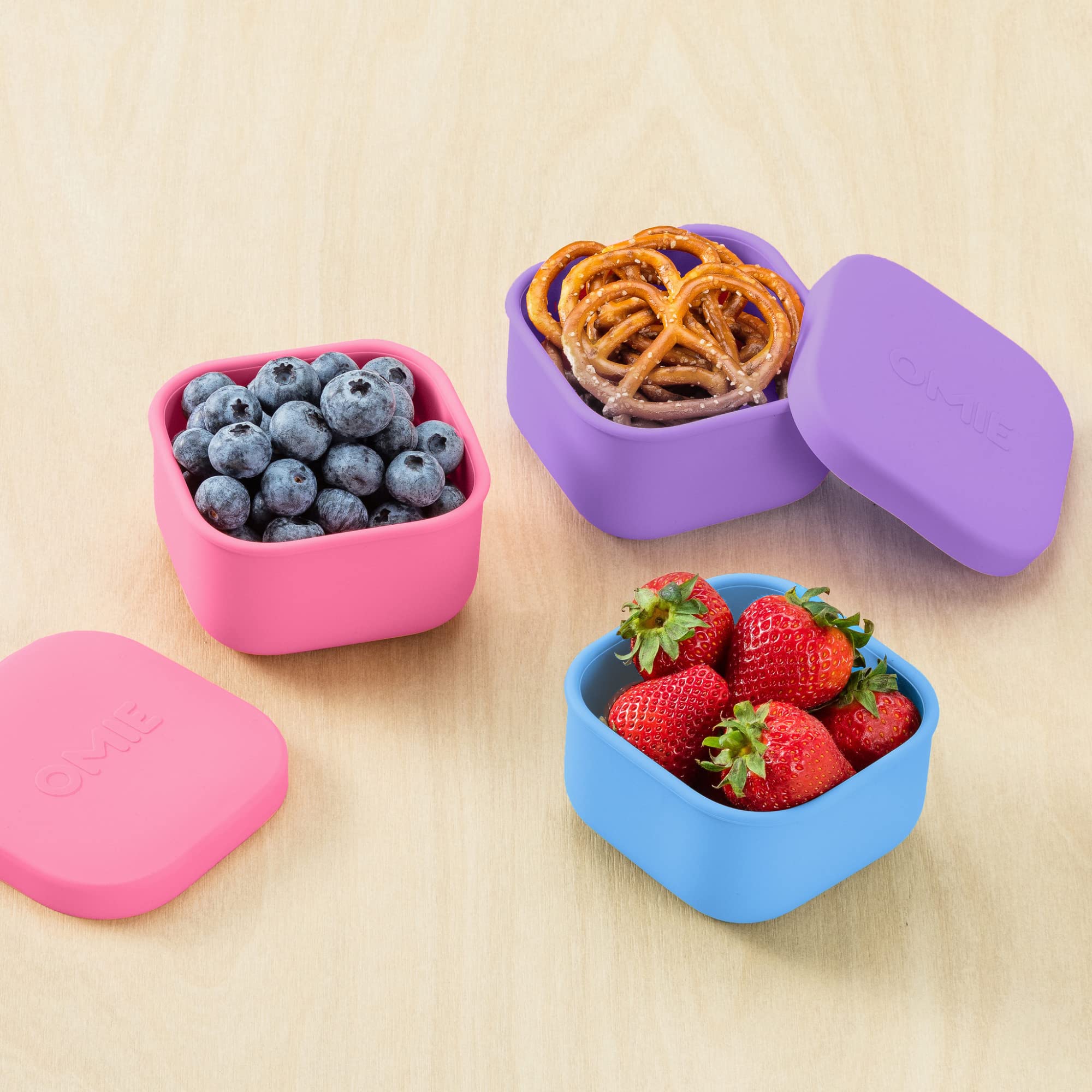 Foto 4 pulgar | Recipientes Para Aperitivos Omiebox De Silicona A Prueba De Fugas, 280 Ml, Sin Bpa - Venta Internacional.