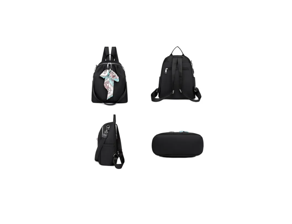 Foto 3 pulgar | Mochila Antirrobo para Mujer Malubero color Negro Moda Casual