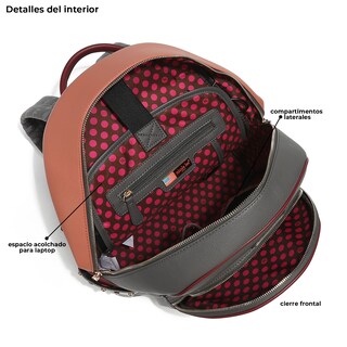 Foto 2 | Mochila Nicole Lee Double Queens Fashion Backpack Multicolor con Cierre