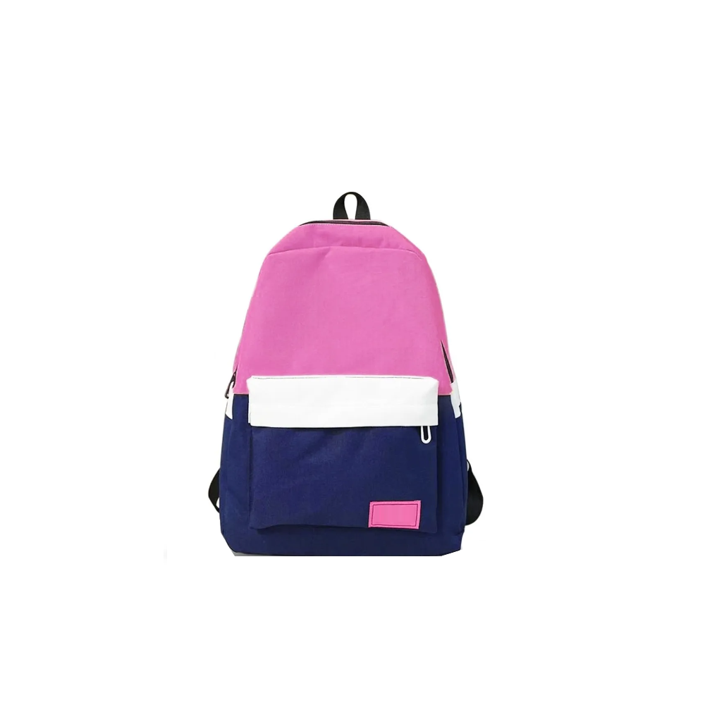 Foto 2 pulgar | Mochila Backpack Juvenil Malubero Unisex Rosa con Azul