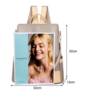 Foto 2 | Mochila Malubero color Beige para Mujer