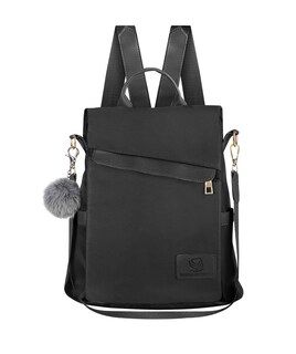 Foto 1 | Mochila Malubero para Mujer Oxford Impermeable Antirrobo color Negro