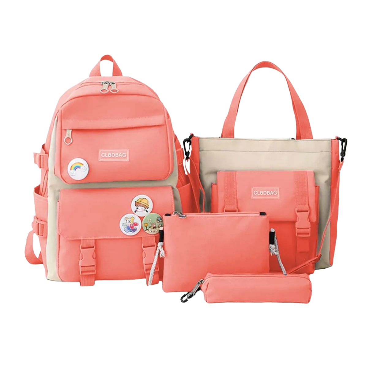 Mochilas Set 4 Pzs para Dama