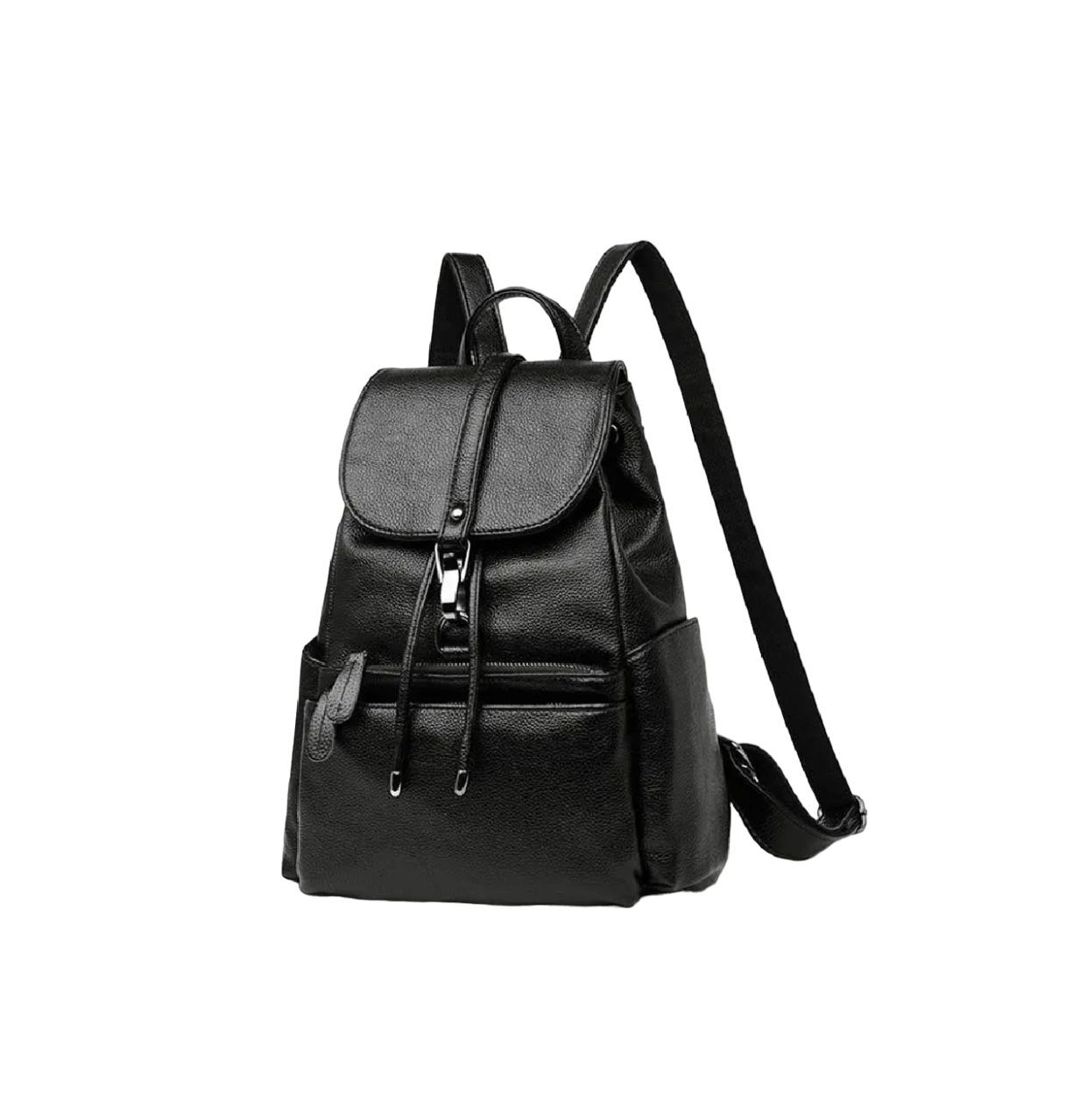 Foto 2 pulgar | Mochila Impermeable Malubero Antirrobo color Negro Hecha de Cuero