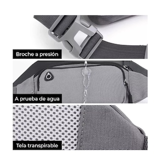 Foto 2 | Cangurera Eo Safe Imports Esi-4121 color Gris