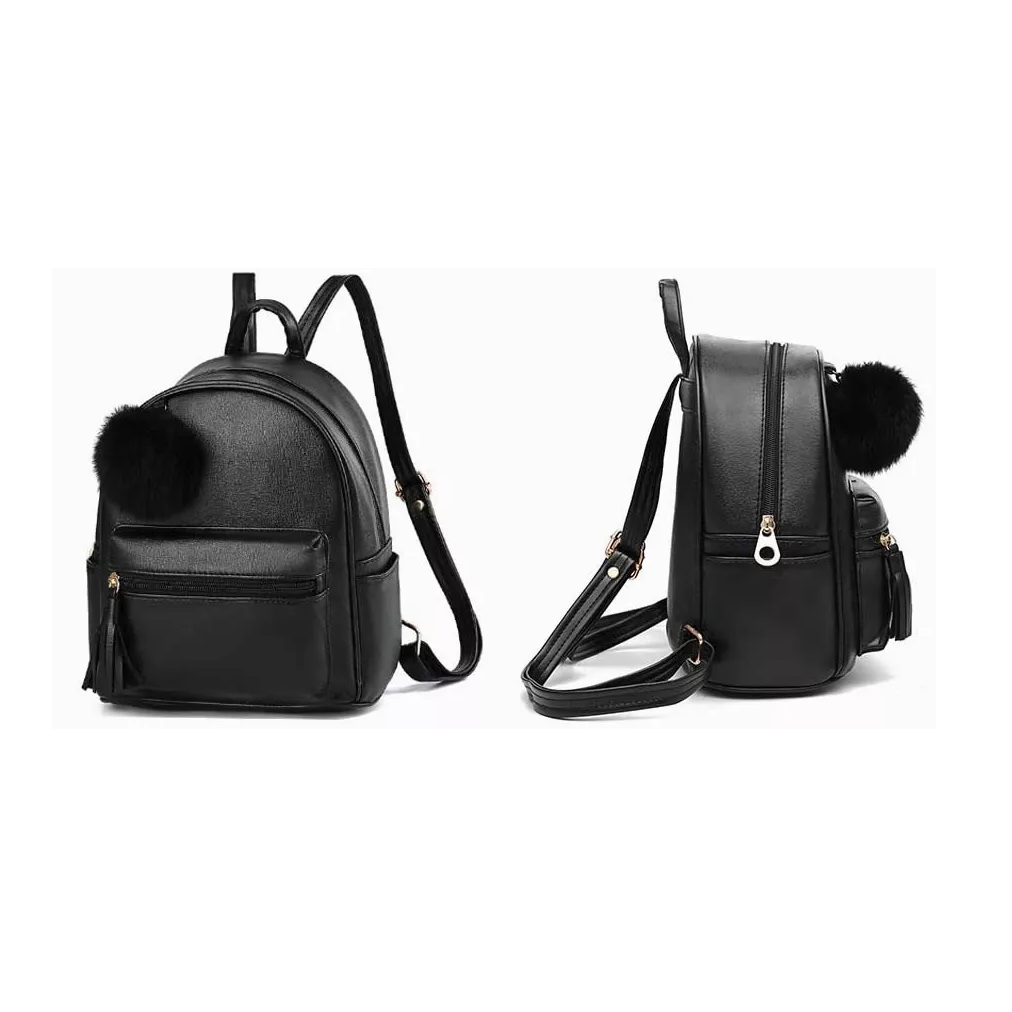 Foto 3 pulgar | Mochila Viaje Casual BELUG para Mujer Negro