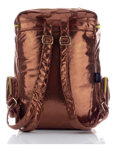 Foto 5 pulgar | Mochila ATM POLI-5941 color Cobre Polinesios Diamond Original You Are Enough