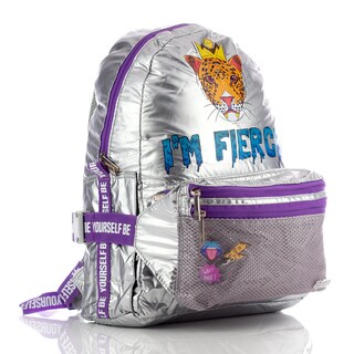 Foto 2 | Mochila ATM POLI-5936 color Plata Polinesios I´m Fierce Original Nueva