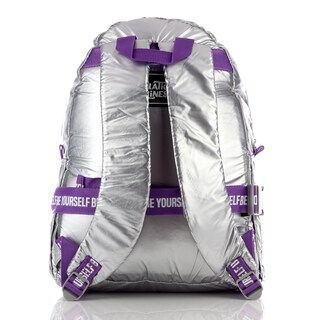 Foto 4 | Mochila ATM POLI-5936 color Plata Polinesios I´m Fierce Original Nueva