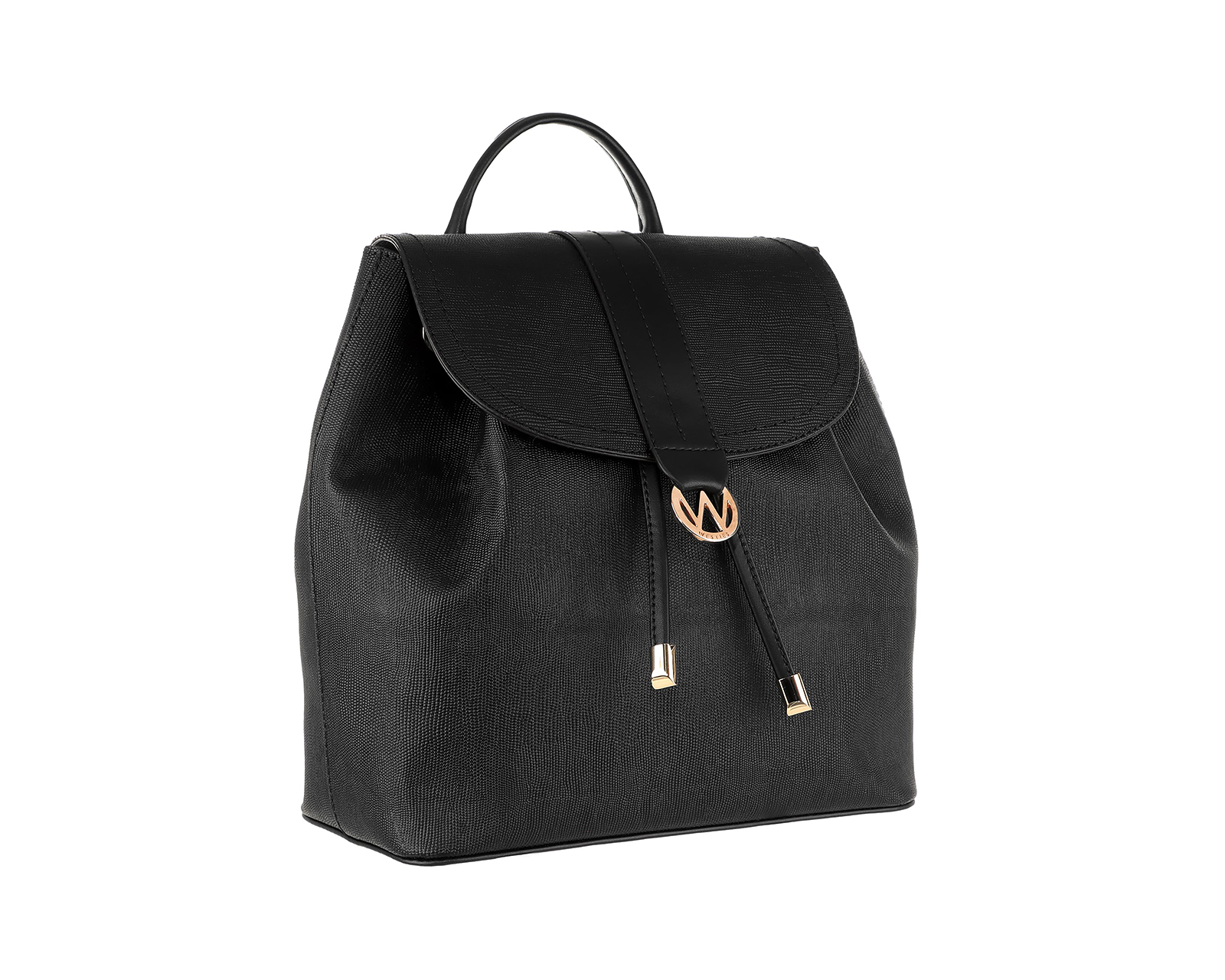 Mochila Westies Hbnabila5we Negro Sintetico