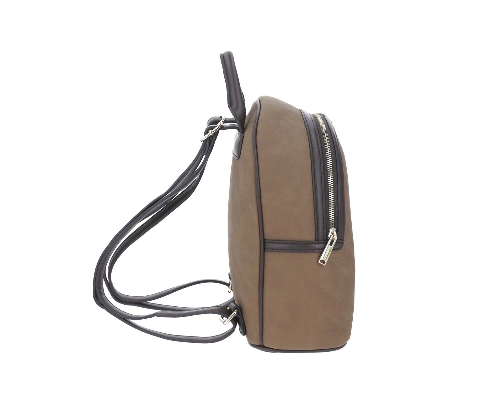 Foto 7 pulgar | Mochila Mochila Mediano Gorett Café Rare
