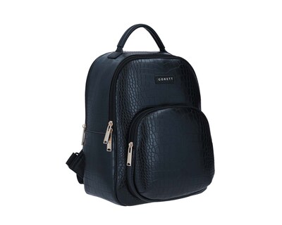 Foto 4 | Mochila Backpack Grande Gorett Negro Ekze Porta Laptop De Hasta 13 Pulgadas