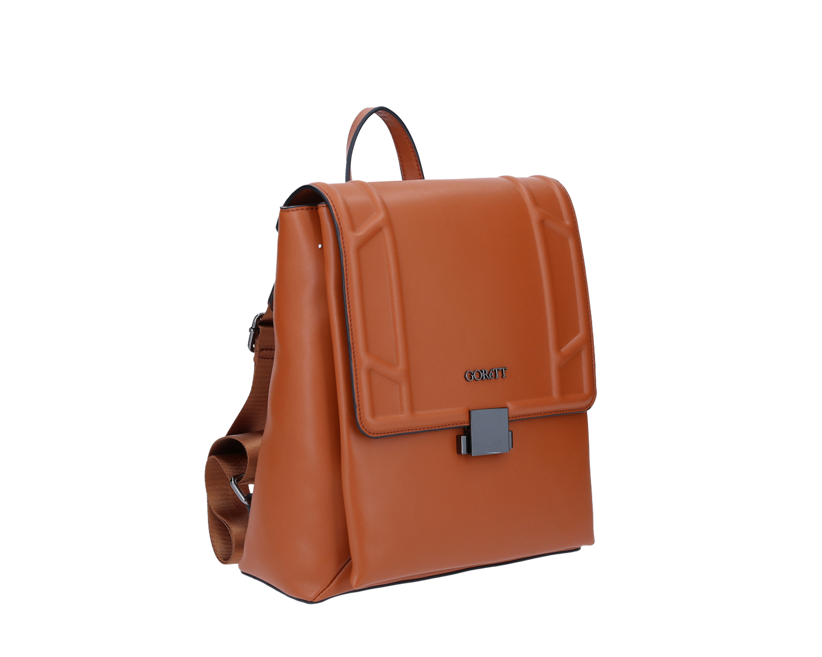 Foto 3 pulgar | Mochila Backpack Grande Gorett Café Tippy