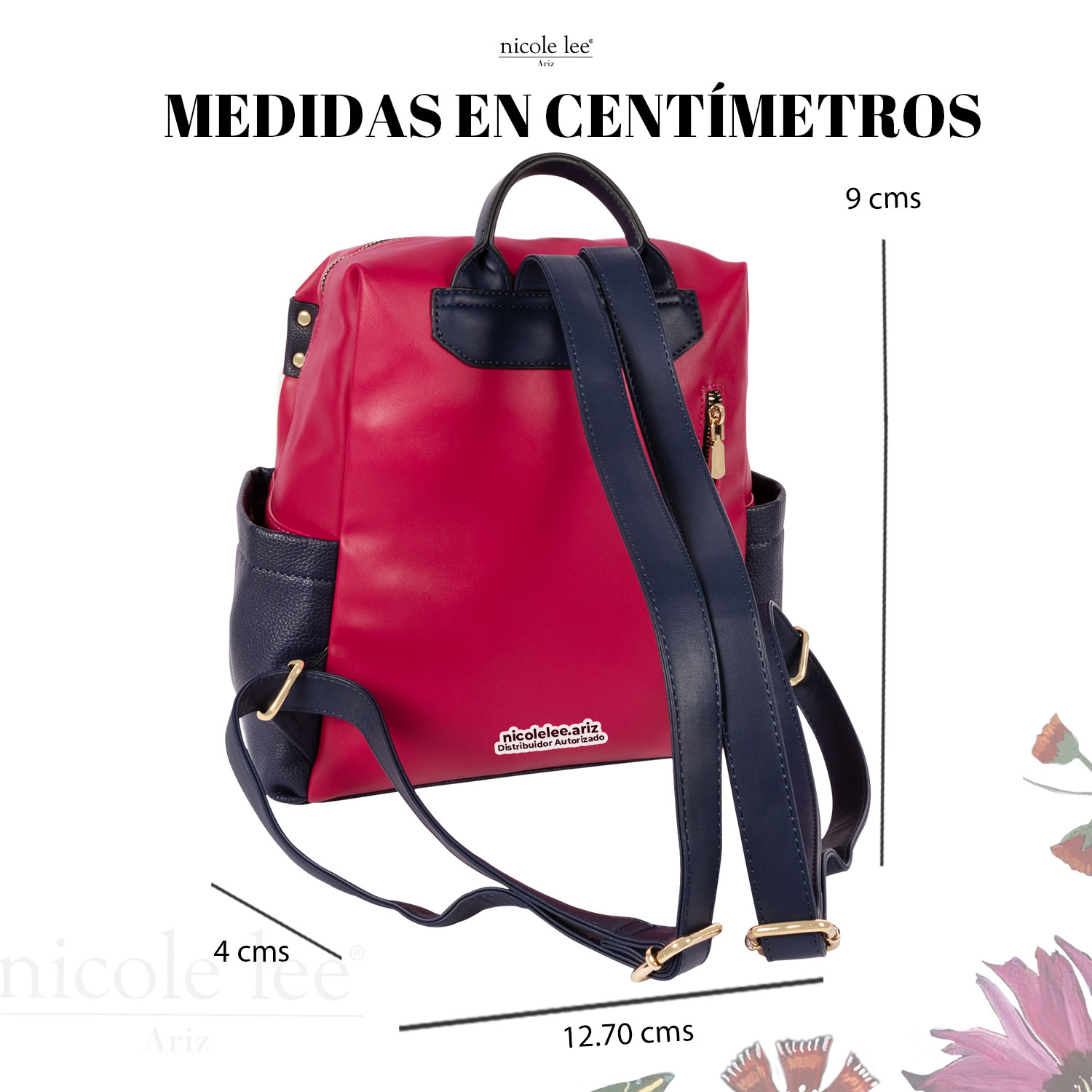 Foto 7 pulgar | Mochila Nikky by Nicole Lee Nova Backpack Multicolor