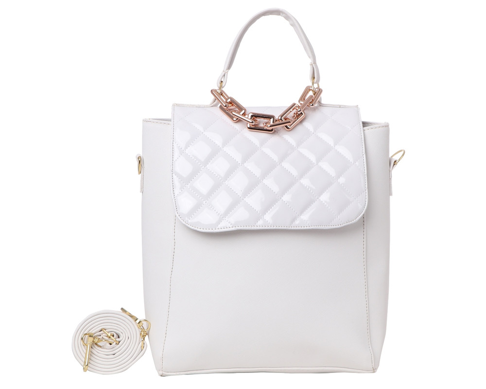 Mochila Fana F3141 color Blanco para Mujer