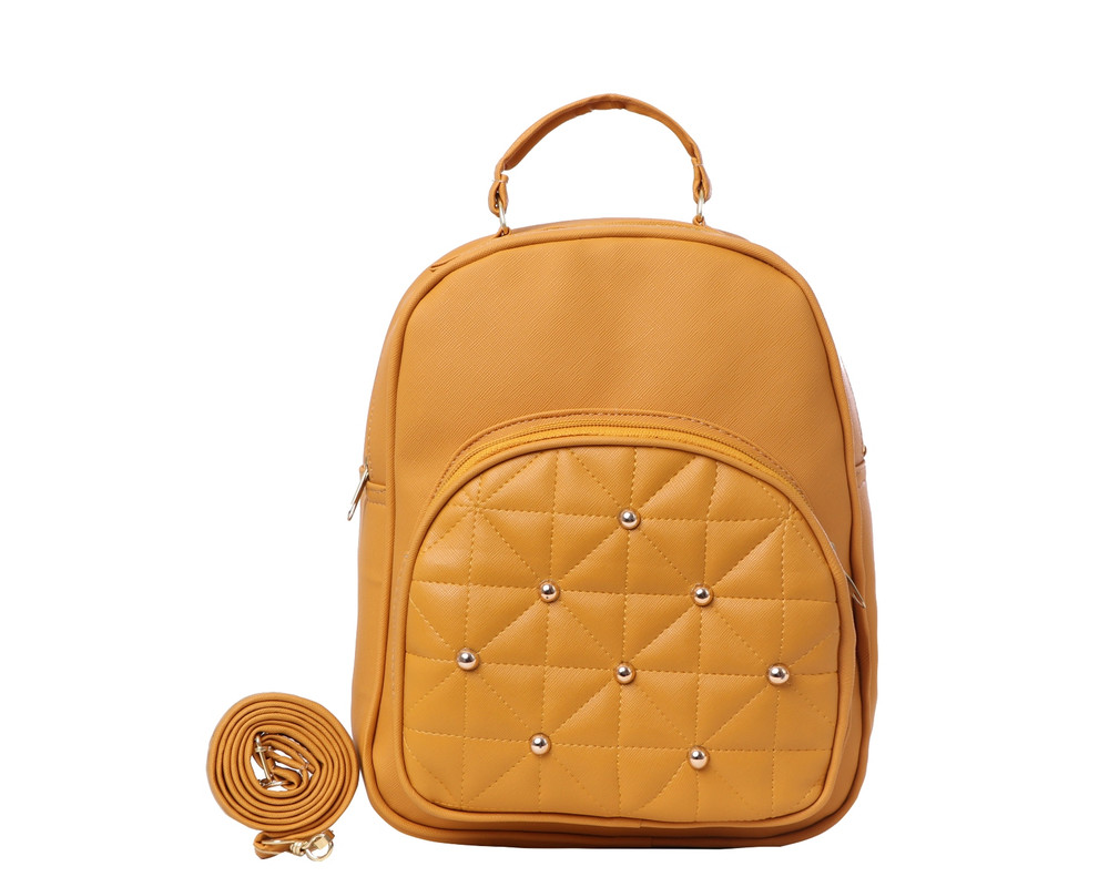 Mochila Fana f3129 color Amarillo para Mujer