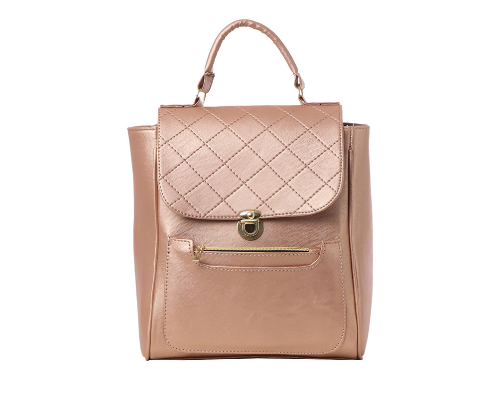Mochila de Mujer Casual Fana Zoe F-3104 color Dorado