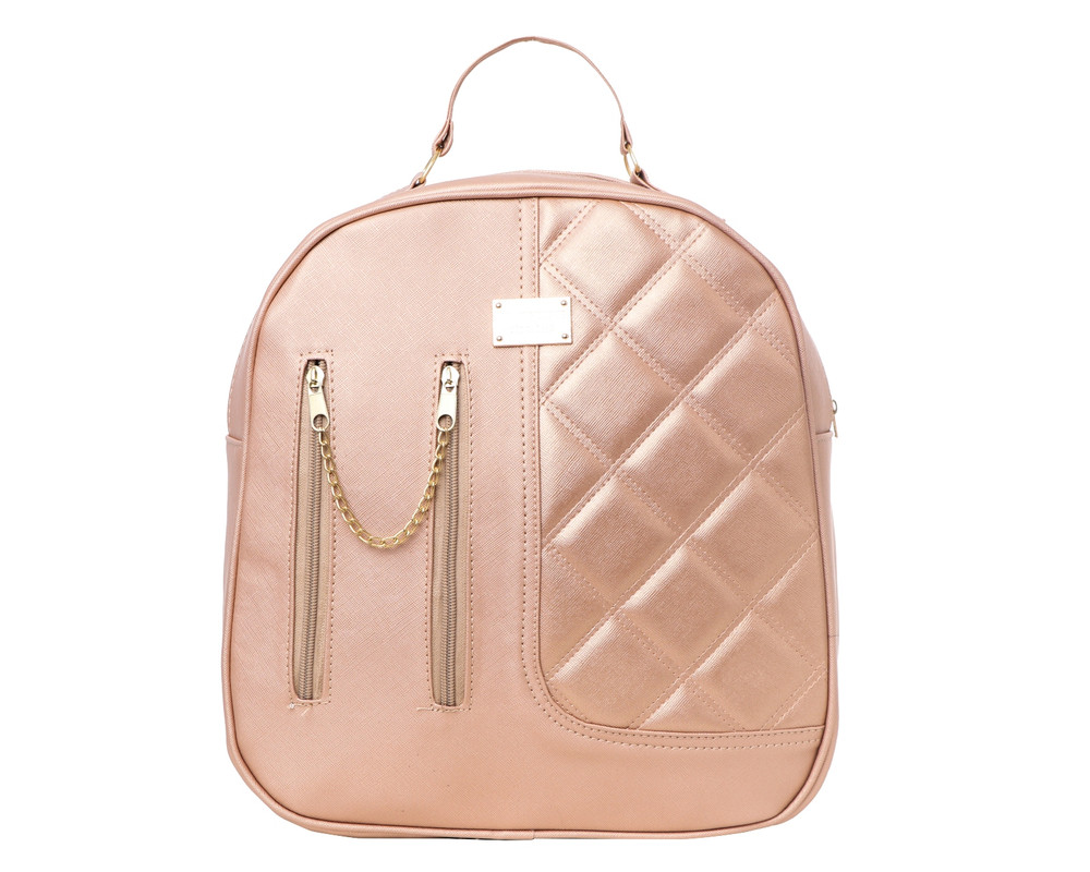 Mochila Fana F-3164 color Dorado para Mujer