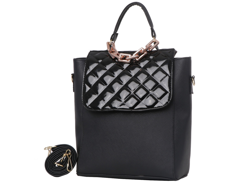 Mochila Fana F-3138 color Negro para Mujer
