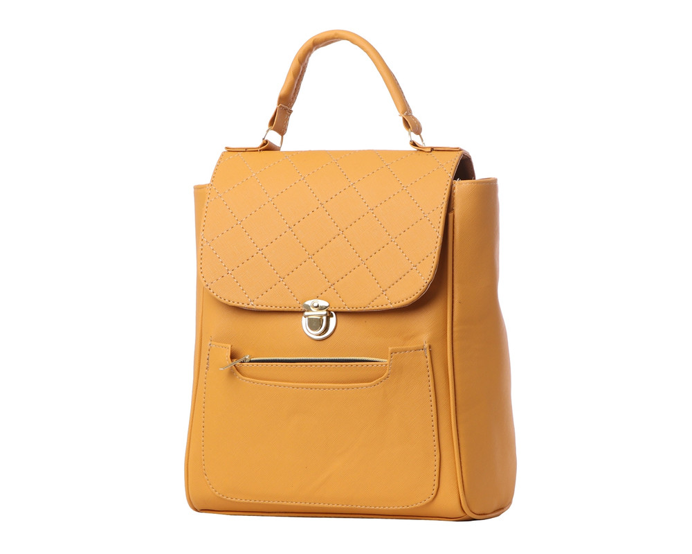 Mochila Fana F-3100 color Amarillo para Mujer