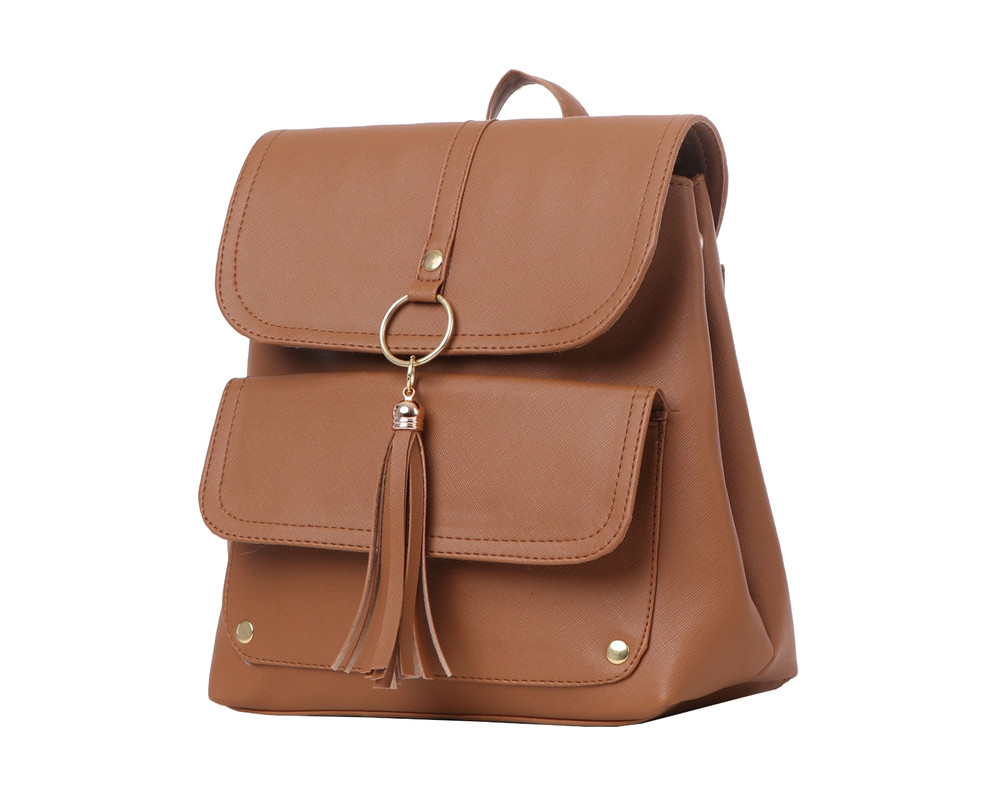 Mochila Casual Fana Ginebra Naranja F-3110 para Mujer