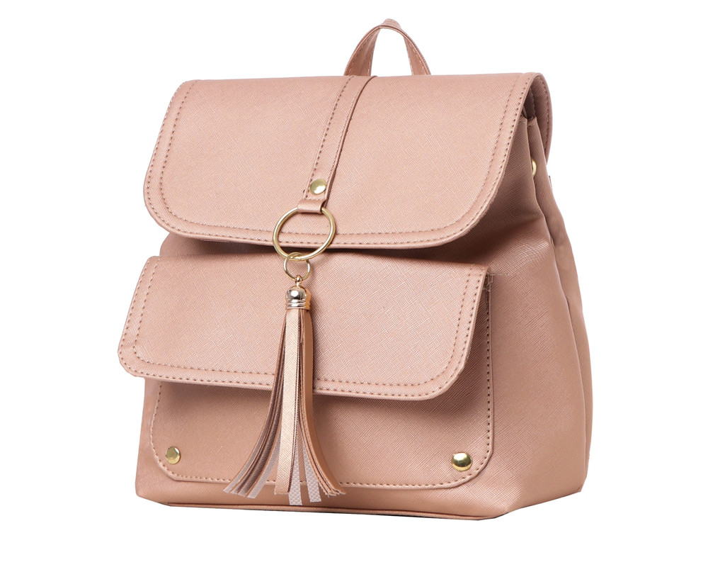 Mochila Casual Fana Ginebra Dorado F-3109 para Mujer