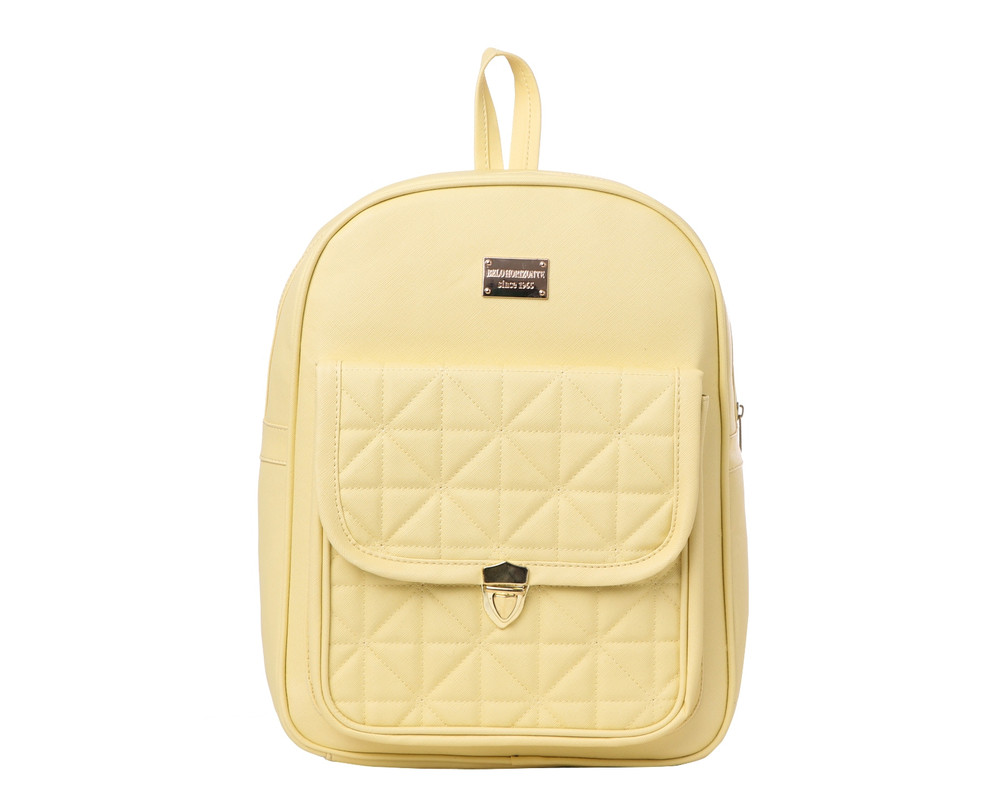 Mochila Casual Fana Abi Amarillo F-3130 para Mujer